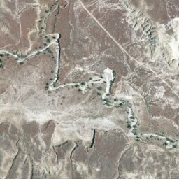 Washakie County Map Server Map Of Washakie County Wy Street Roads And Satellite View