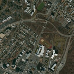 Map of Borough of Fort Lee, NJ, street, roads and satellite view
