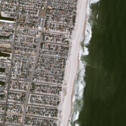 Ocean Beach Nj Map Map Of Ocean Beach, Nj, Street, Roads And Satellite View