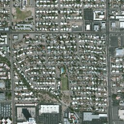 Map of Tucson Post Office Coronado Station, AZ, street, roads and satellite  view