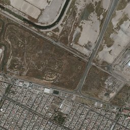 Mapa de Colonia Gustavo Baz Prada Nezahualcóyotl , México, carreteras y  vista satélite
